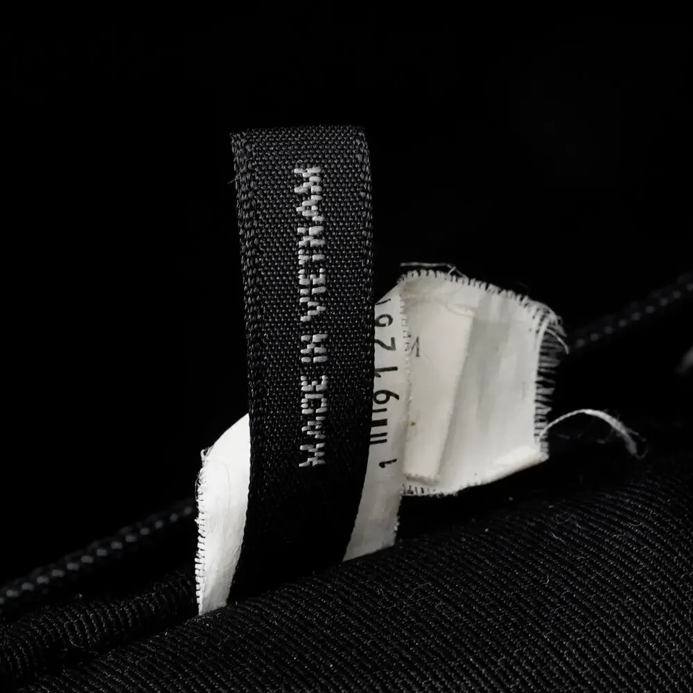 Marc Jacobs Collegiate Nylon Tote Bag Black Large Shoulder Bag Fair Condition